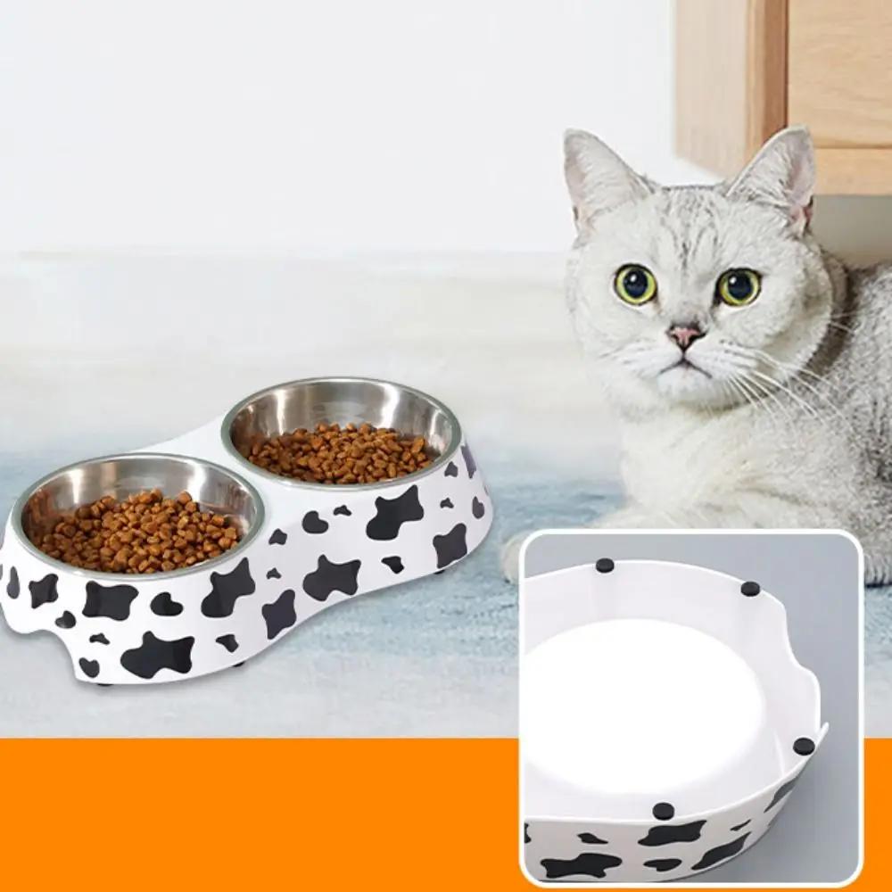 Melamin Edelstahl Hundenapf Doppelschicht Katzennapf Haustiernapf Großhandel Fressen und Trinken Katzenzubehör Hundenapf Katzenfutterautomat