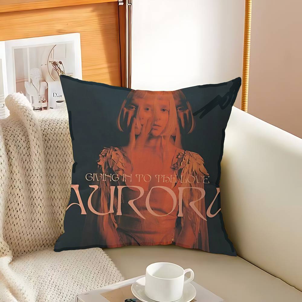 Hot Singer A-Aurora A-Aksnes Pillow Cover Sofa Cushion Cover Home Room Decoration Children Gift