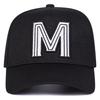Unisex M Letter Embroidery Baseball Caps Spring And Autumn Outdoor Adjustable Casual Hats Sunscreen Hat Sports Cap