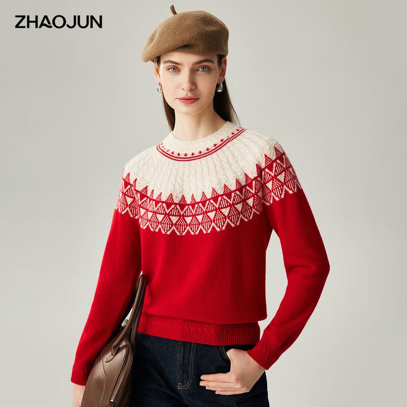 

Women s Fair Isle Cashmere Knit Sweater L