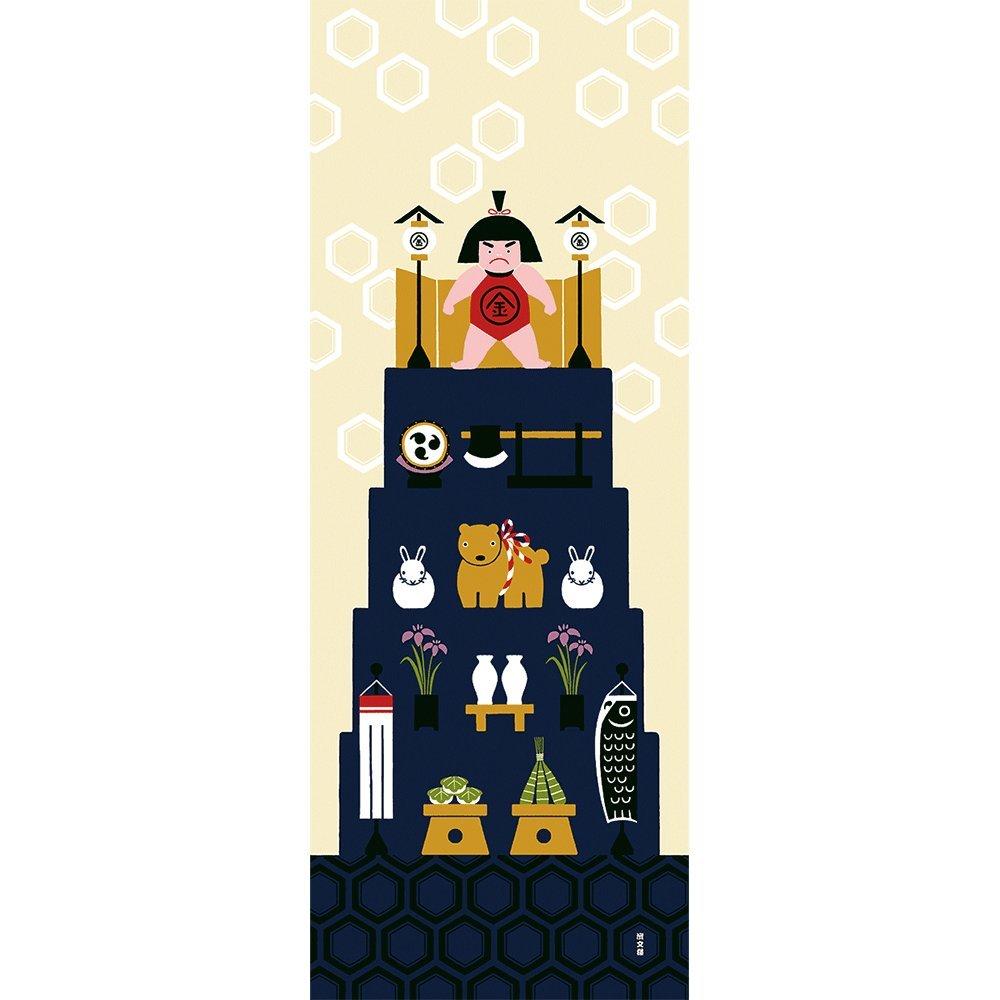 Hamamonyo Illustrated Hand May Decoration Towel,