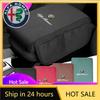 Car Stickers For Alfa Romeo Suede Car Armrest Box Pad Auto Armrest Mat High-end Accessorie For Alfa Romeo 4C 159 166 Spider Giul