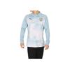 Puma Manchester City Prematch Long Sleeve Sweatshirt Men Tops Silver-Grey Lake-Blue 774371-01