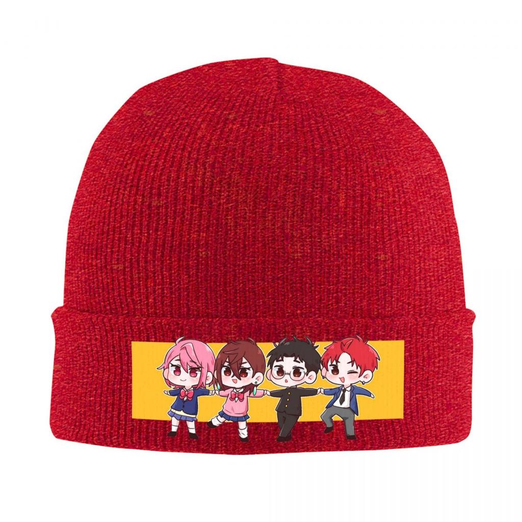 Dandadan Anime Manga Warm Knitted Cap Hip Hop Bonnet Hat Autumn Winter Outdoor Beanies Hats for Men Women Adult