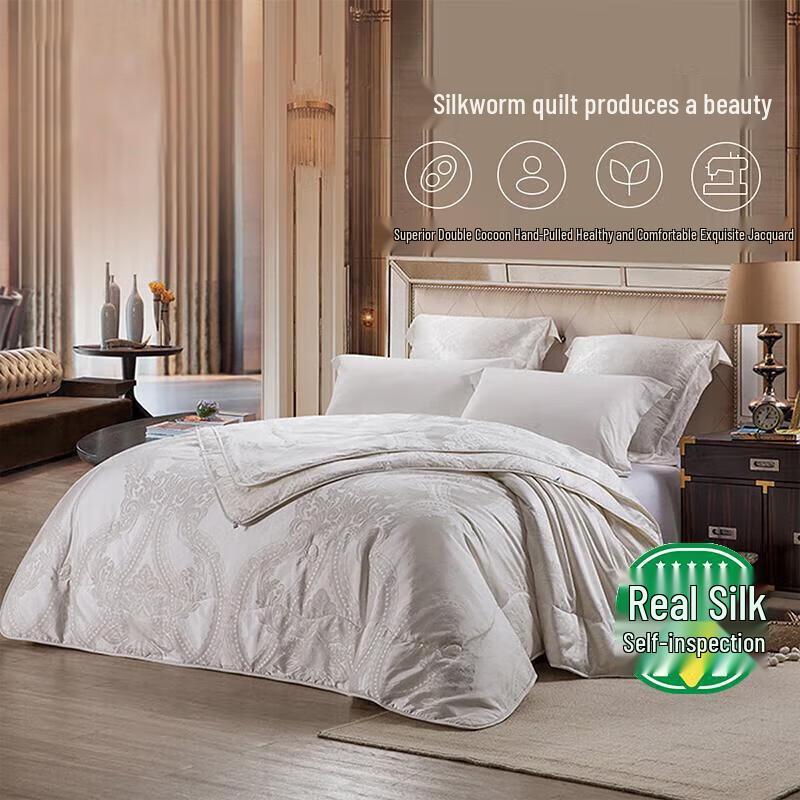 

LOVO 100% Mulberry Silk All-Season 2-in-1 Duvet Set 150cm*215cm