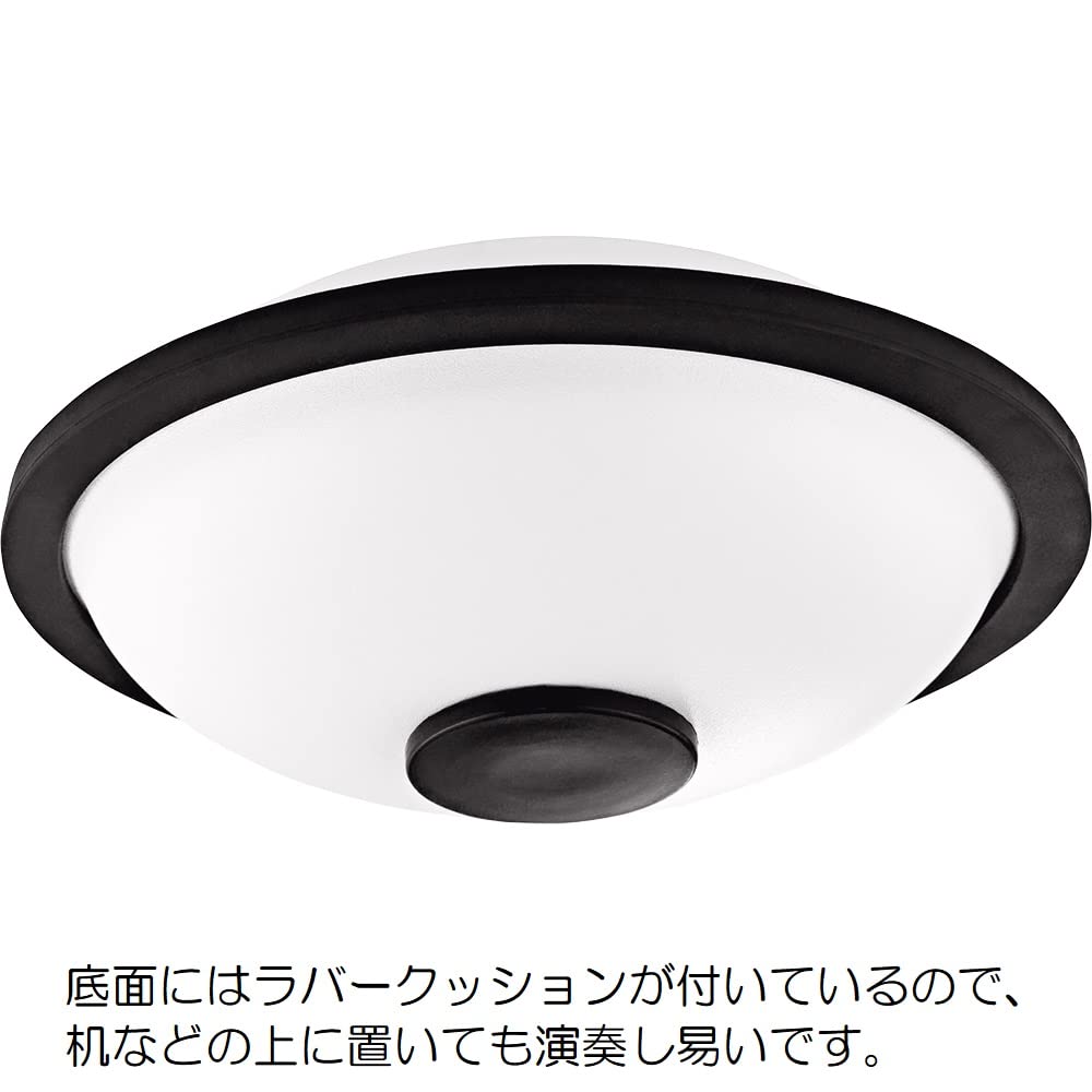 Suzuki NINO Mini Melody Steel Tongue Drum NINO980WH with Mallet 6 tone plates White that resonates beautifully no matter which one you hit []