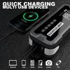 Portable Car Jump Starter 4000A Peak 24000mAh with 150PSI Air Compressor for 12V Gas/Diesel Cars Type-C LCD Display LED Light B