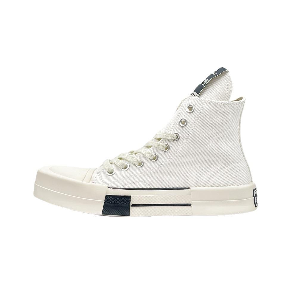 

Черные низкие парусиновые туфли квадратный носок пара досуг спорт европейская ниша универсальная мужская и женская обувь 45