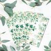 40pcs Green Plant Printed Party Paper Towel 33*33cm Tissue Eucalyptus Paper Napkins  Restaurants