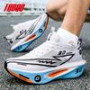 Men Women Carbon Plate Running Shoes Lightweight Breathable 3.0 Mix Racing Marathon Rebound Shock-Absorbing Training Sneakers