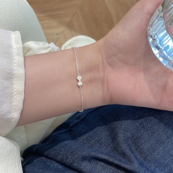 

Женский браслет Прекрасный медный браслет-цепочка с бантом для лучшего друга для вечеринки