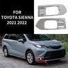 Chrome Front Bumper Fog Light Cover Trim Accessories Fits For Toyota Sienna