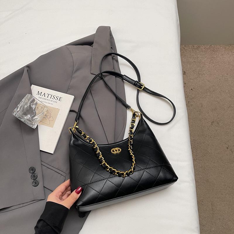 

Korean Color Block Crossbody Bag - 2025 Autumn Minimalist Shoulder Bag for Women