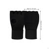Boxing Inner Gloves Kickboxing Mitts Adjustable Hand Wraps Fingerless for Taekwondo