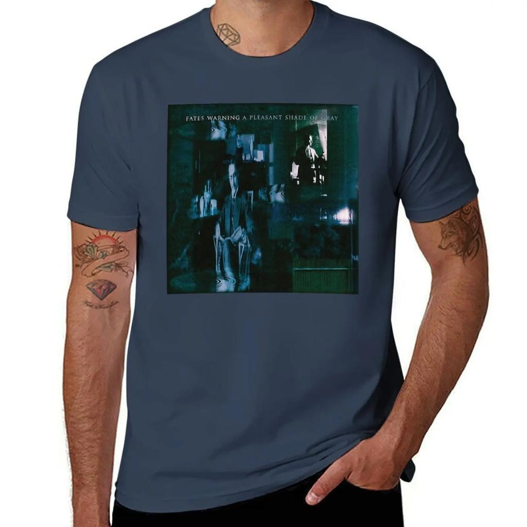 Fates Warning - A Pleasant Shade of Gray album 1997 T-Shirt magliette grafiche rapper regali divertenti t-shirt da uomo
