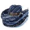 New western cowboy hat can be worn in all seasons, male and female couples sunshade sunscreen hat, trendy denim top hat