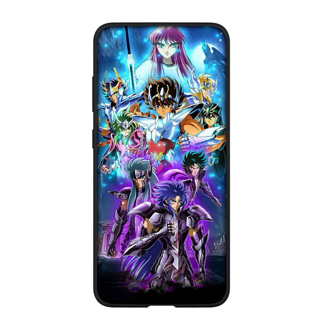 Phone Case for Samsung Galaxy S25 S23 S22 S24 Ultra FE S9 A05 A06 A15 A16 A36 A37 A35 A54 A55 A56 A57 A25 A26 A53 A17 Poster Saints Anime Seiyas Cover
