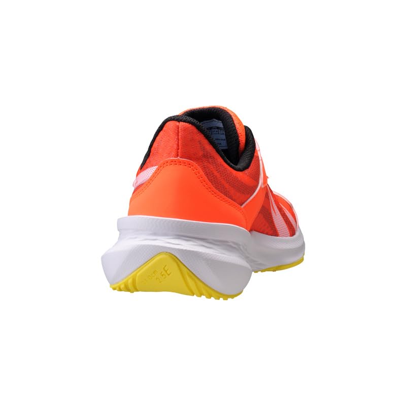 Shunsoku Athletic Thick SJJ Cm Sneakers, Shoes, Kids, Boys, Children's Shoes, Sole, Lightweight, 16-25cm, 2.5E, 1710, Orange, 19.0