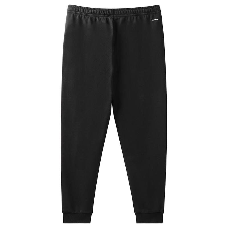 Li Ning Badminton Series Solid Color Logo Elastic Quick-Dry Straight-Leg Cuffed Casual Knitted Sports Pants Men Bottoms AKLVC87-1