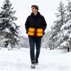 Rechargeable Heated Hand Warmer Pouch Fast Heating Cold Weather Thermal Glove Waist Bag For Travel Office Home