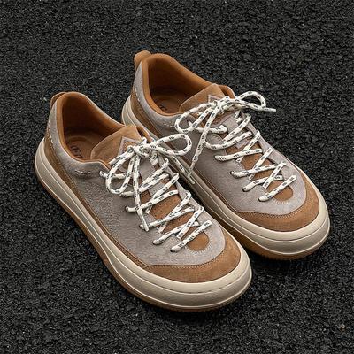 Herren Herbst 2024 Retro-Stil Sport Casual Dickbesohlte Wanderschuhe