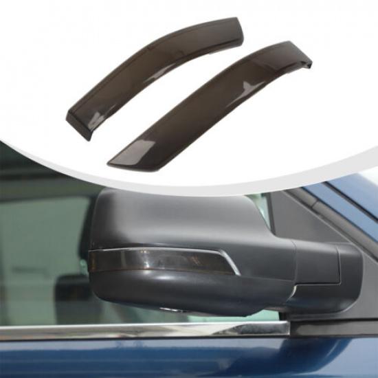 Translucent Black SideView Mirror Turn Signal Light Panel Cover For Ram 1500 18+