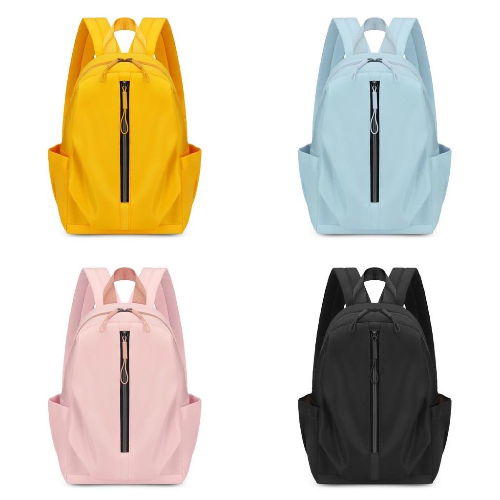 Student Casual Fashion Backpack Breathable Material Zipper Closure For Commuting