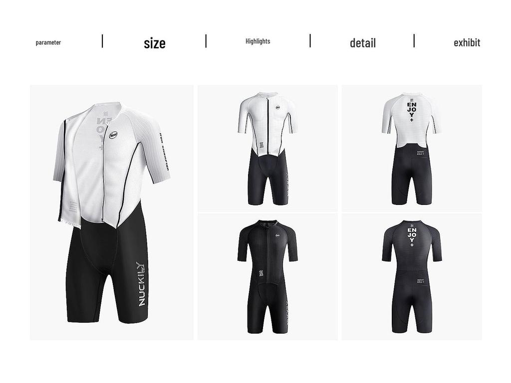 Men's Quick-Dry Triathlon Suit: Cycling, Running, Swimming