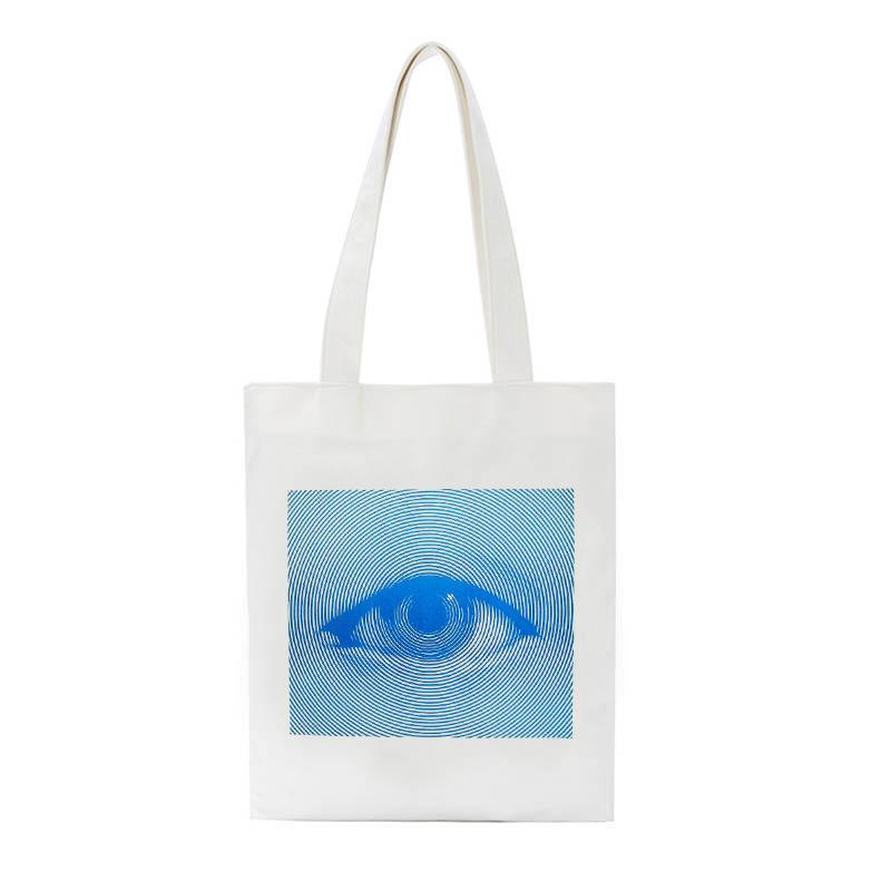 

Повседневные сумки с принтом Evil Horror Eye y2k, темные женские сумки на плечо, холщовая сумка в стиле хип-хоп, новые винтажные сумки-шопперы большой вместимости в стиле панк 31*36cm