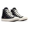Converse Chuck Taylor All Star High 3D Květiny Dámské Tenisky Černá Volavka Fialová A09101C