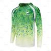 Fishing Clothing Men's Long Sleeve Sunscreen UV Protection Top Breathable Quick Dry Jacket Summer Fishing Shirt