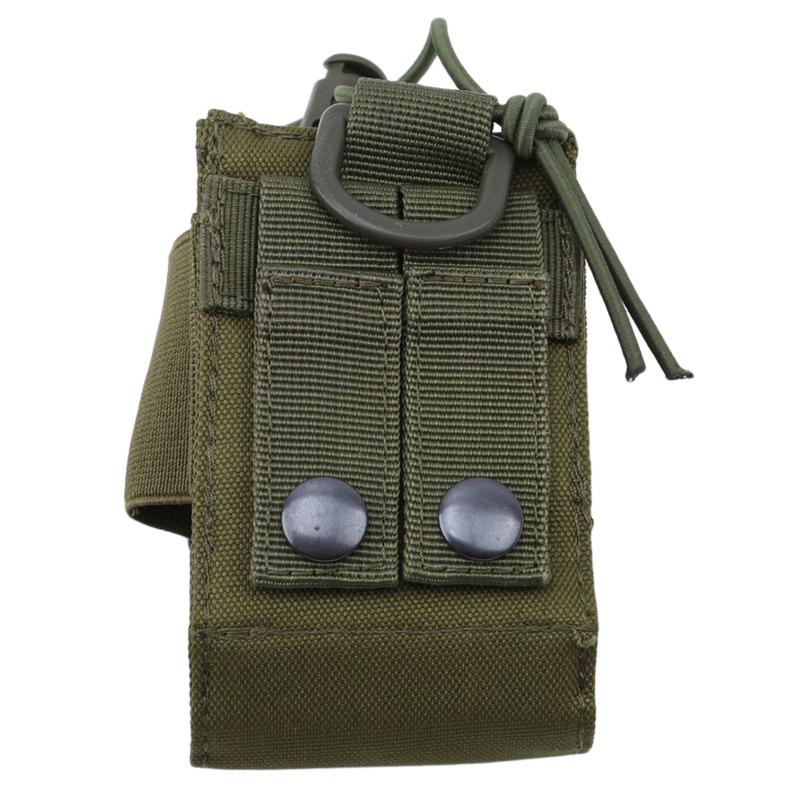 Tactical Molle Walkie Talkie Pouch Radio Interphone Storage Bag Outdoor Molle Mag Pouch Walkie-Talkie Case Holder Accessary Bag