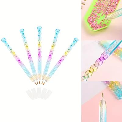 1 Stück 5D-Diamantmalerei, neues Kreuzstich-Punkt-Diamantstift-Zubehör, DIY-Diamantmalerei-Werkzeuge