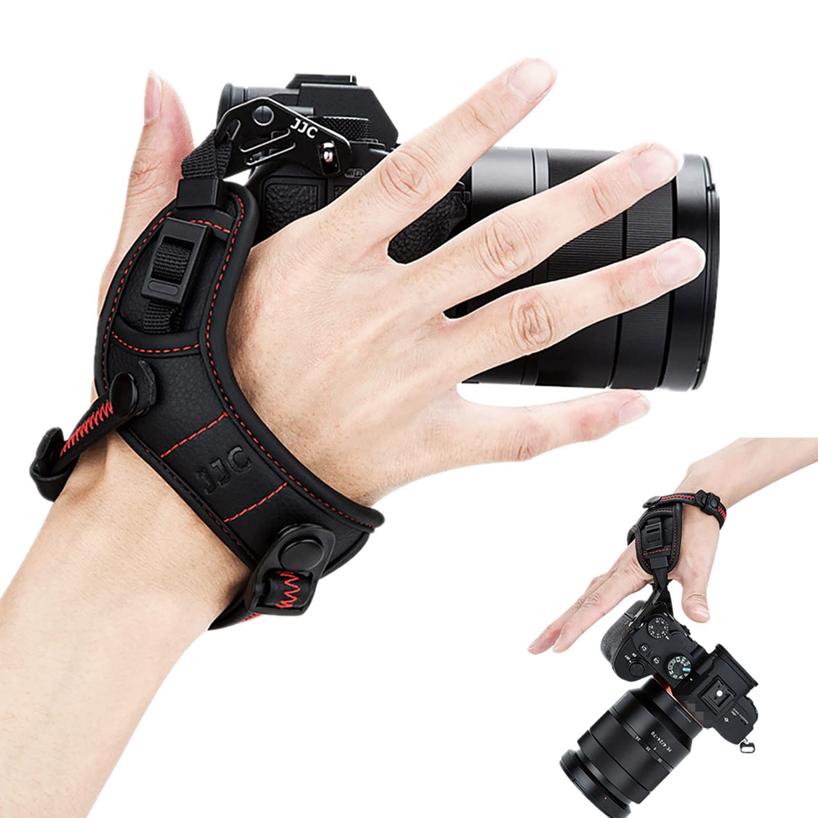 

JJC Ремінець на руку для камер Canon EOS R M6 Kiss Kiss Kiss Kiss Kiss Kiss Kiss Kiss Kiss Kiss Kiss Kiss Kiss 8000D Ремінець/На зап ястя R8, R50, R6II, R7, R10,