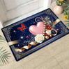 Romantic Style Bedroom Decor Red Carpet Valentine's Day Carpets for Living Room Waterproof Lounge Soft Floor Mat Anti-slip Rug