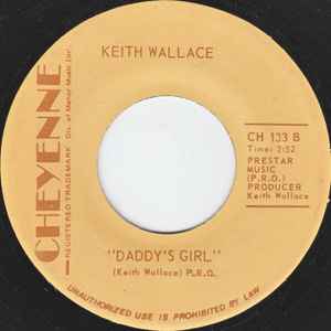 

7inch Record KEITH WALLACE - Music Man s Lady CH133 Cheyenne Canada Country/Folk Used