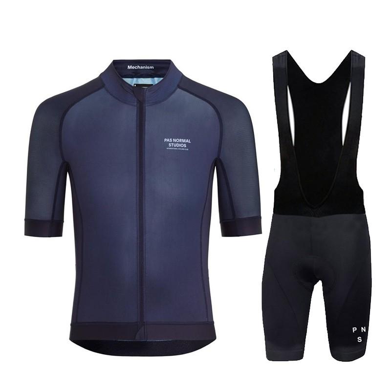 Cycling Bib Shorts Set With Short Sleeve Jersey Men Women Breathable Moisture Wicking Bike Wear