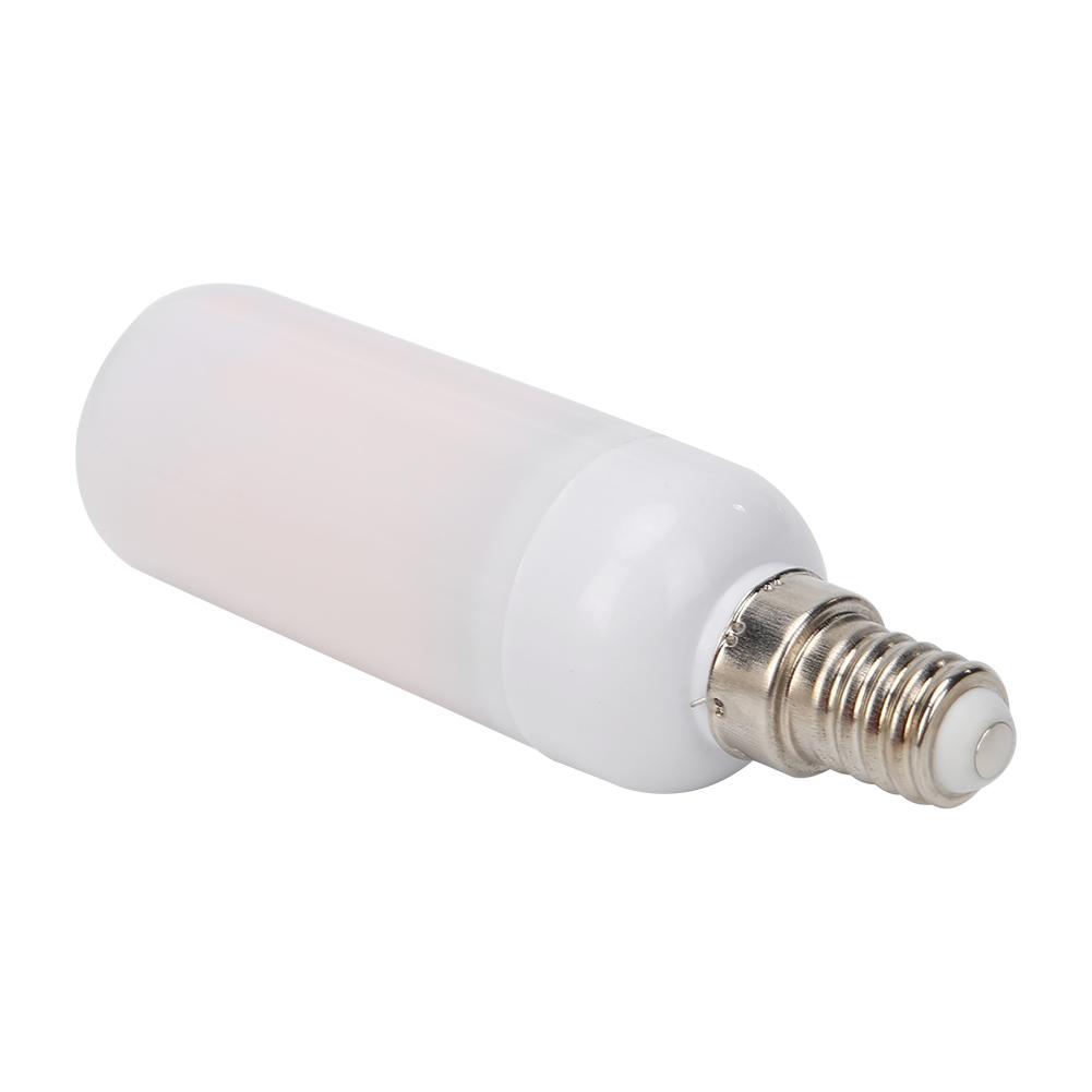 7W E27 E14 LED Flame Effect Light Bulb 85-265V Flickering Emulation Decor Lamp