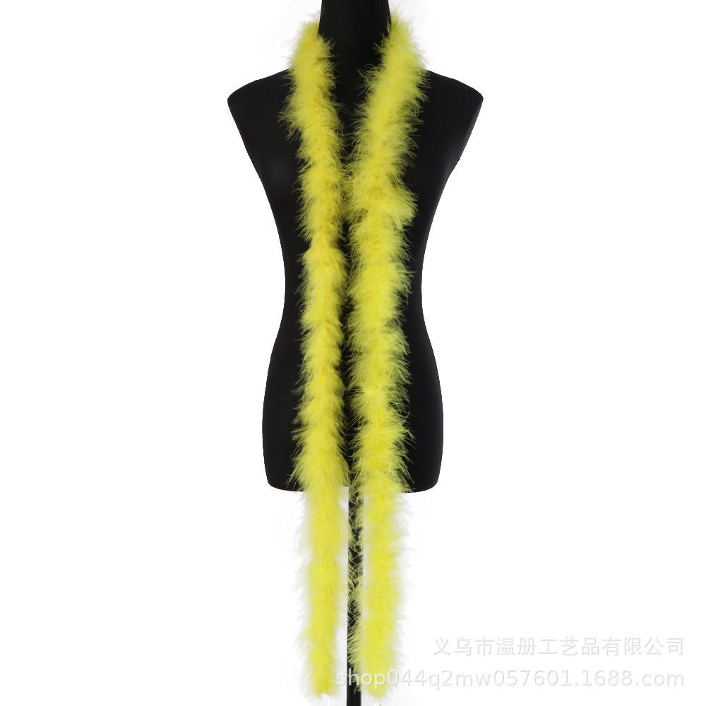 Feather 13G Full Fluff Strips Macaron Colored Turkey Fur Clothing Accessories Diy Fluff Strips