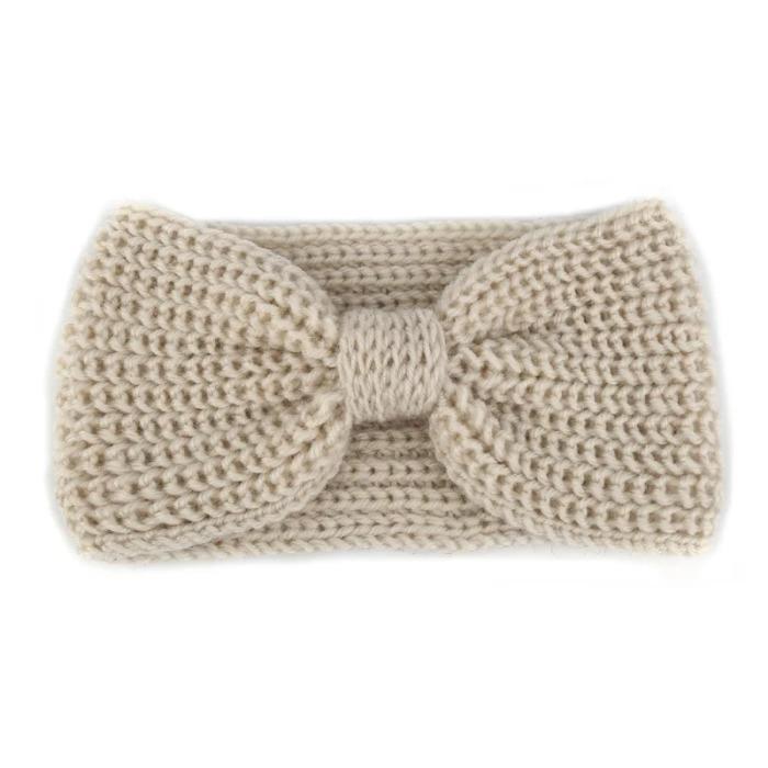 Winter Warmer Ear Knitted Headband Turban For Lady Women Elastic Wool Hairband Wide Stretch Headwear Headwrap Hair Accessories