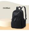 2025 Frühling Koreanischer Damen-Nylon-Rucksack: Trendy einfarbige lässige Schultasche für Schüler