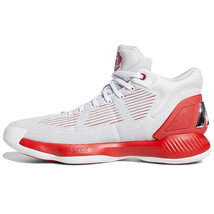 

Adidas D Rose 10 Dash Grey Scarlet Мужские кроссовки Cloud-White EH2100 42⅔