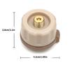 High Pressures Gas Canister Adapter Secure Compacts Gas Tanks Connectors for Backpacking and Picnics Use