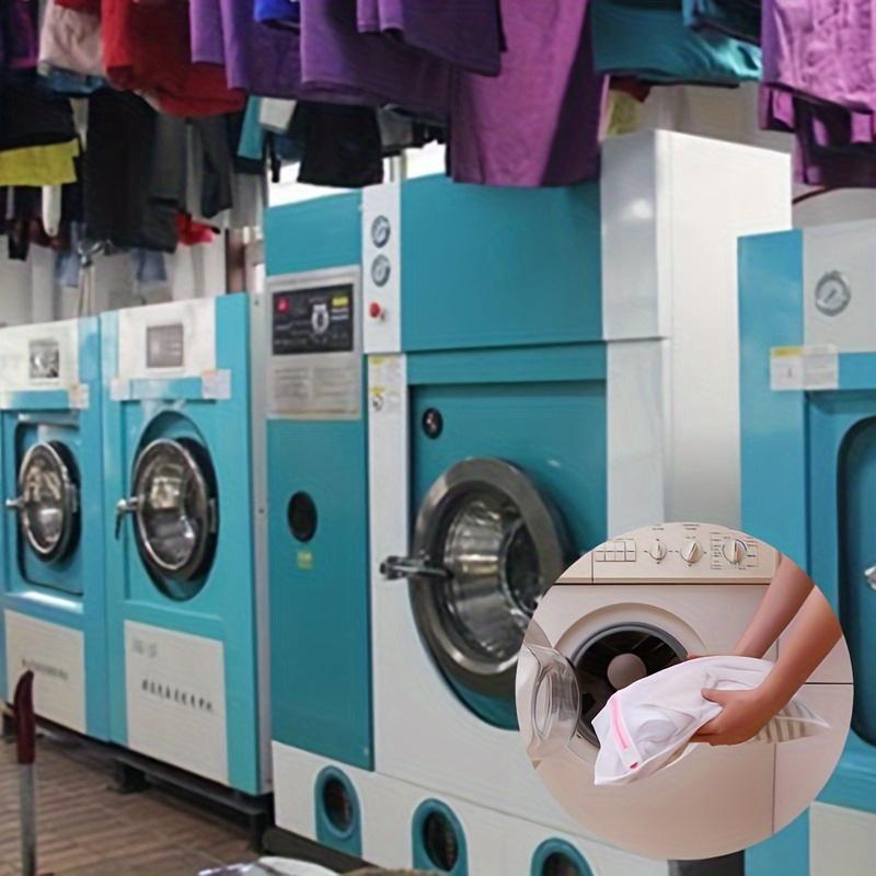 4pcs Mesh Laundry Bags Set with Zippers - Durable Wash Guards for Delicates, Underwear & Clothes - Perfect for Washing Machines, Laundry Bags