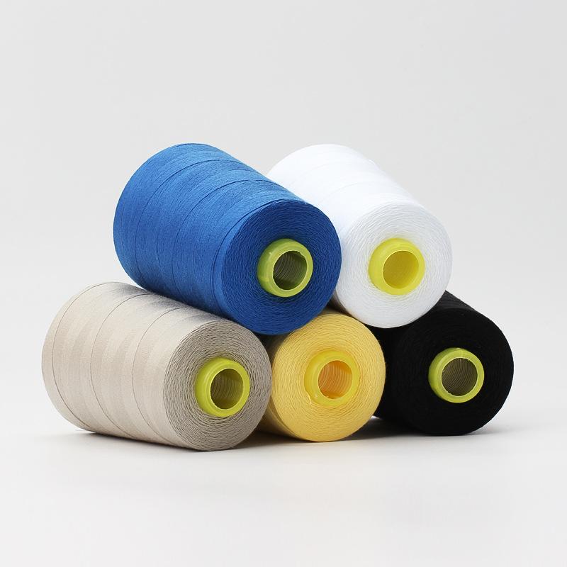DIY Color Thick Thread High Speed Polyester Thread Luggage Footwear Flat Car Thread Sewing Thread 2000 Yards 203 Denim Thread