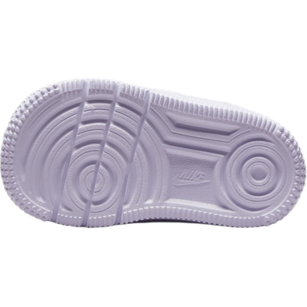 New Drake x Nike Air Force 1 Abrasion Resistant Low Top Toddler Shoes Light Purple Infant And Toddler HQ1774-500