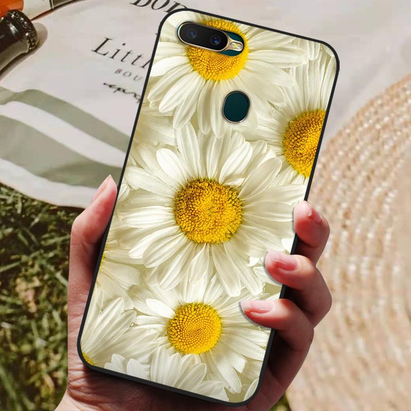 For OPPO A5S Case 6.2" Soft Silicon TPU Phone Back Cover For Oppo A5s CPH1909 AX5S Cases Oppo AX7 A7 Bumper Fundas Coque Shell