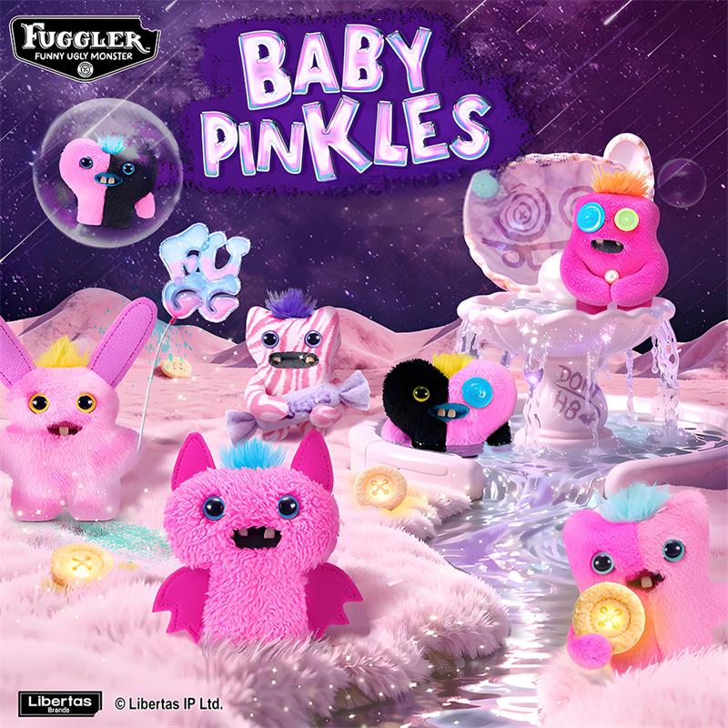 Favorite Toy Unisex Infant Original Fuggler Funny Ugly Teeth Monster Plush Toys Keychain Kawaii Fugglers Baby Pinkles Peluche Dolls Pendant Festival Gifts