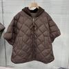 2026 European Winter White Duck Down Hooded Vest: Trendy, Loose-Fit, Plus Size Women's Fashion