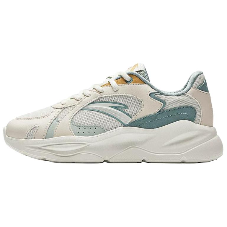 

Anta Unrestrained Series Comfortable Simple Durable Sweat-Absorbing Lightweight Low-Top Casual Shoes Women sneaker Light-Green 922538829-3 35.5